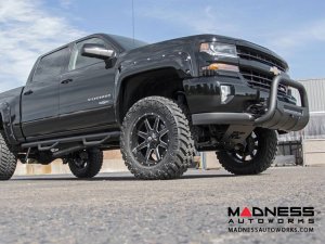 GMC Yukon Black Bull Bar w/ LED Light Bar (2007 - 2018) 